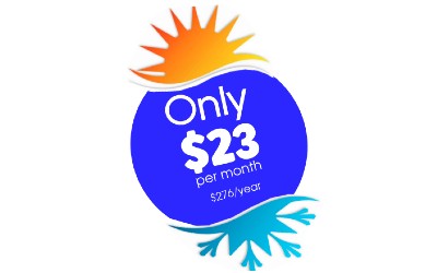 Only $23 per month
